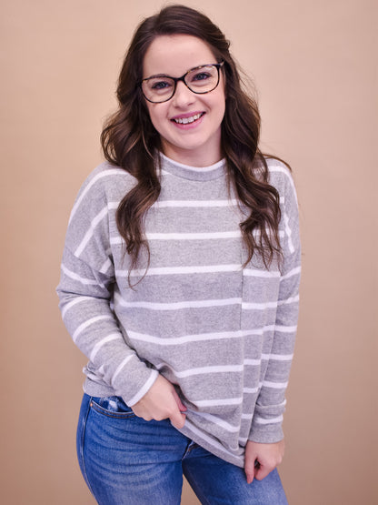 Have It All Striped Top