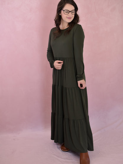 Coming Together Tiered Maxi Dress