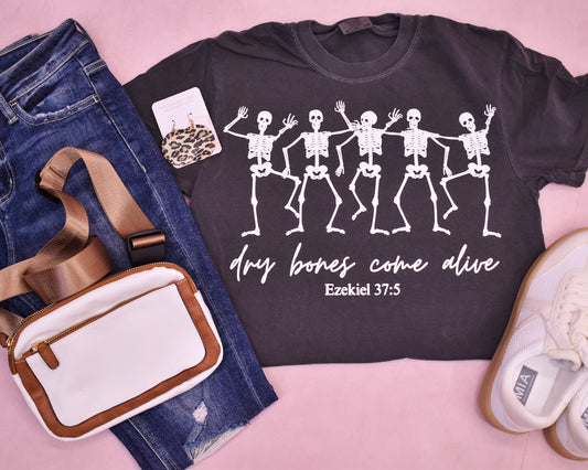 skeletons on a tshirt