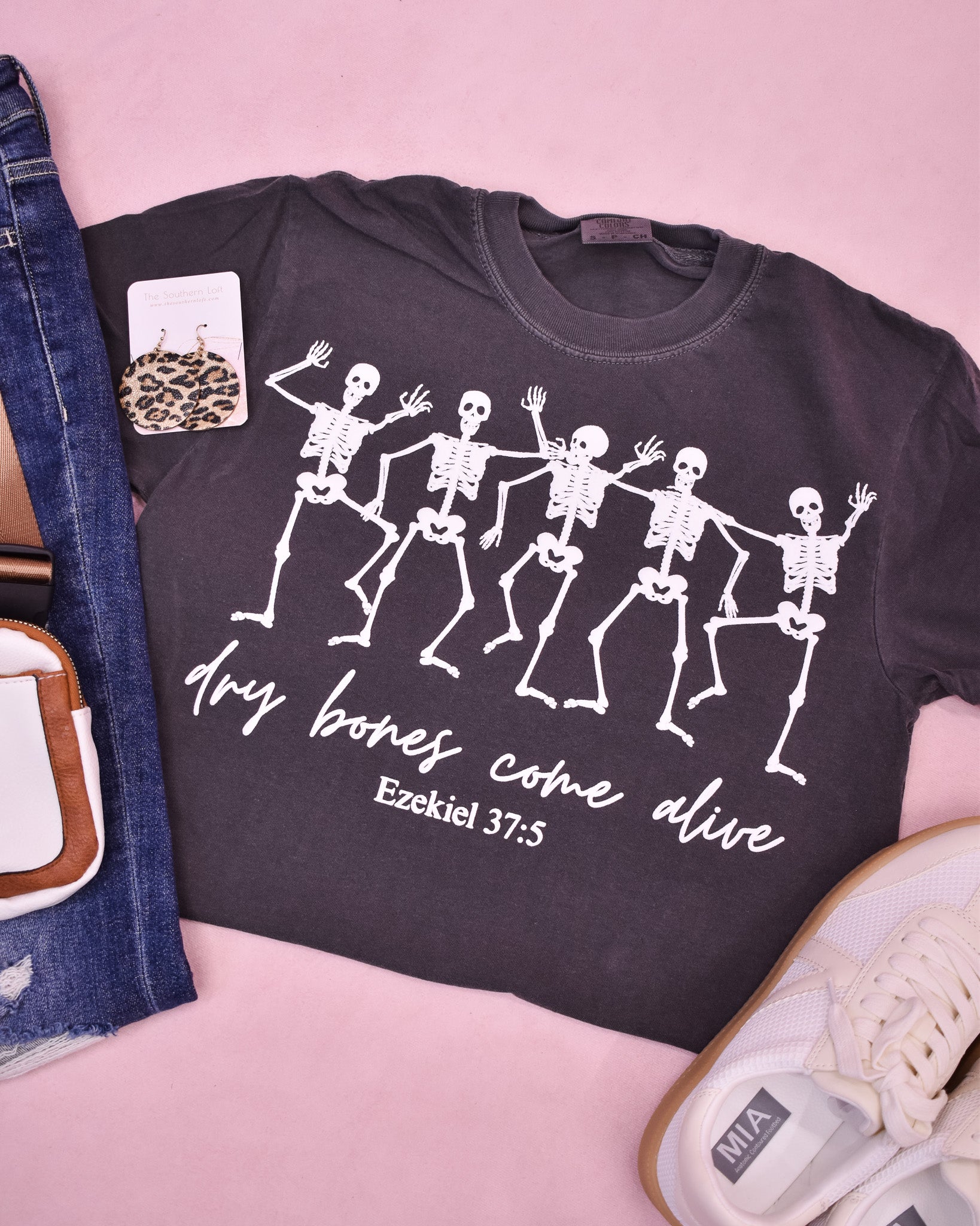 dancing skeletons on a tshirt