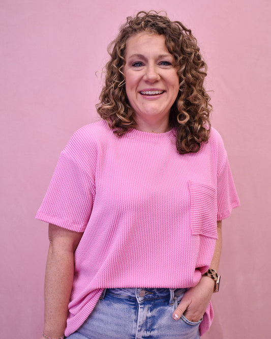 Easy Grace Raised Rib Top