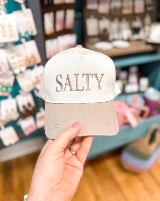 Feelin' Salty - Canvas Snapback Hat