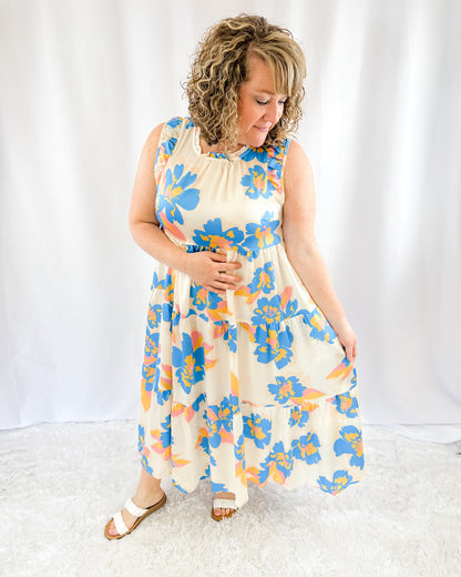 Floral Feels Tiered Maxi Dress