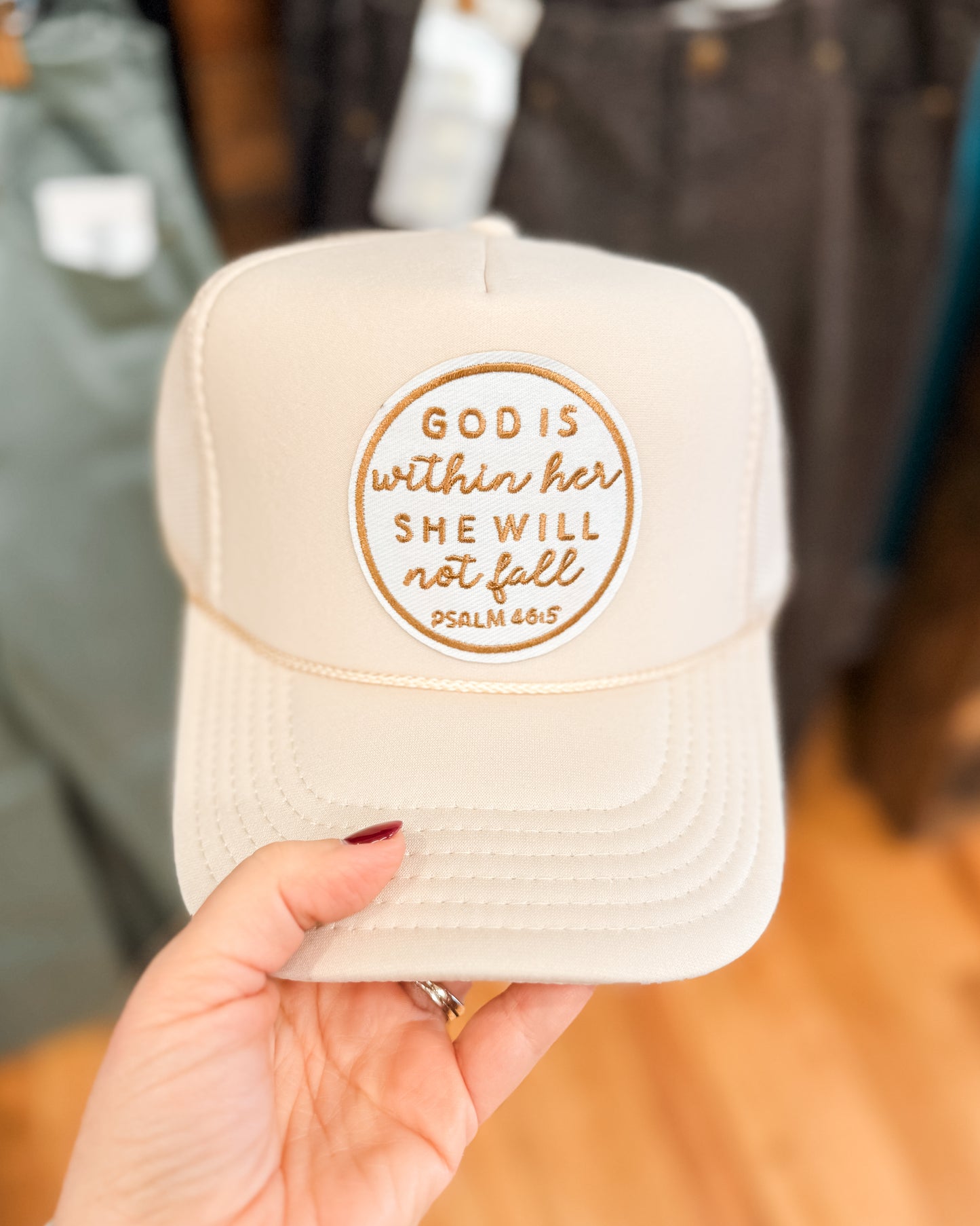 God is Within Her Trucker Hat