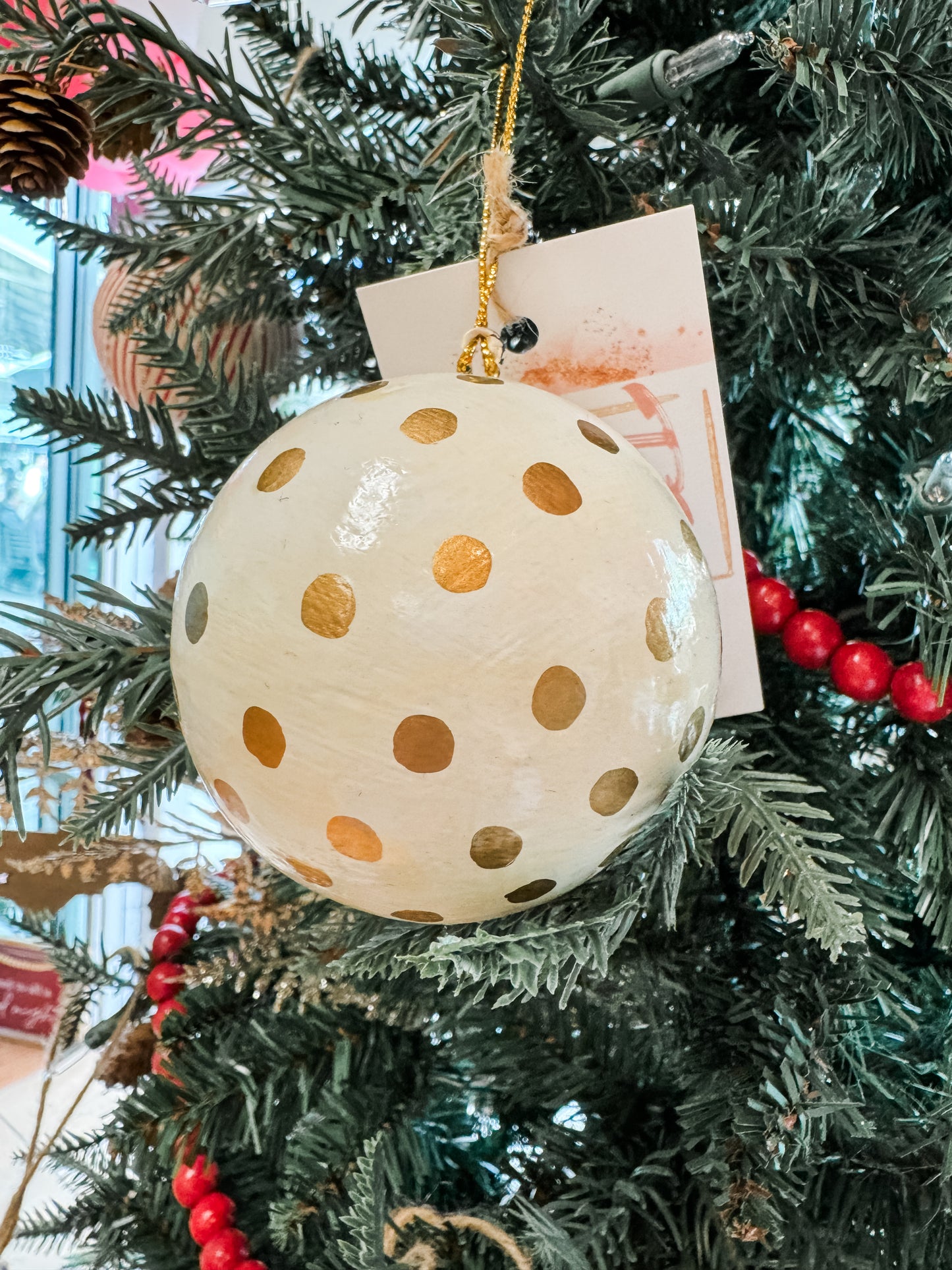 Paper Mache Christmas Ornaments