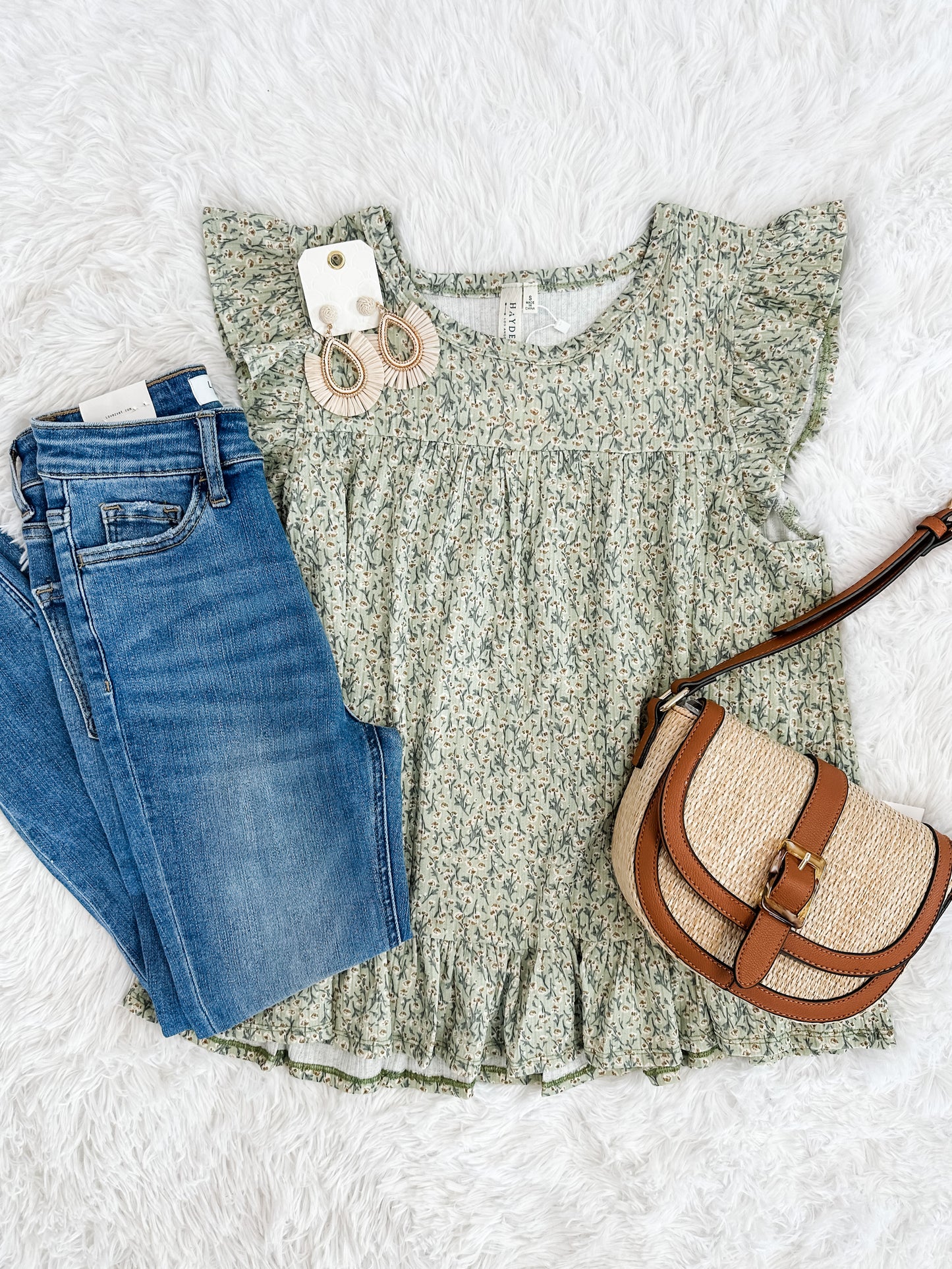 Easy Days Floral Knit Top