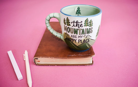 Mountains Are My Happy Place Mug