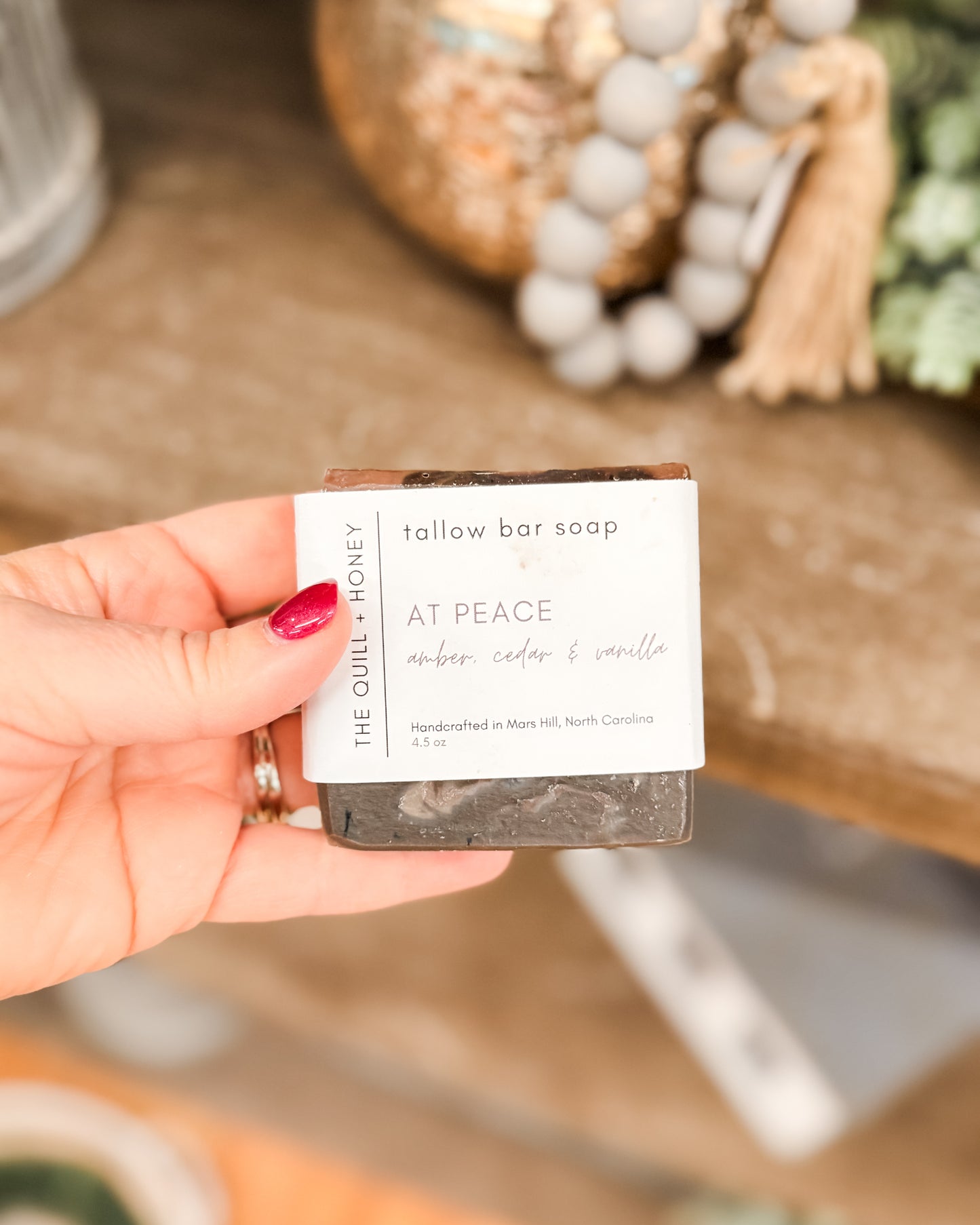 The Quill and Honey Bar Soap