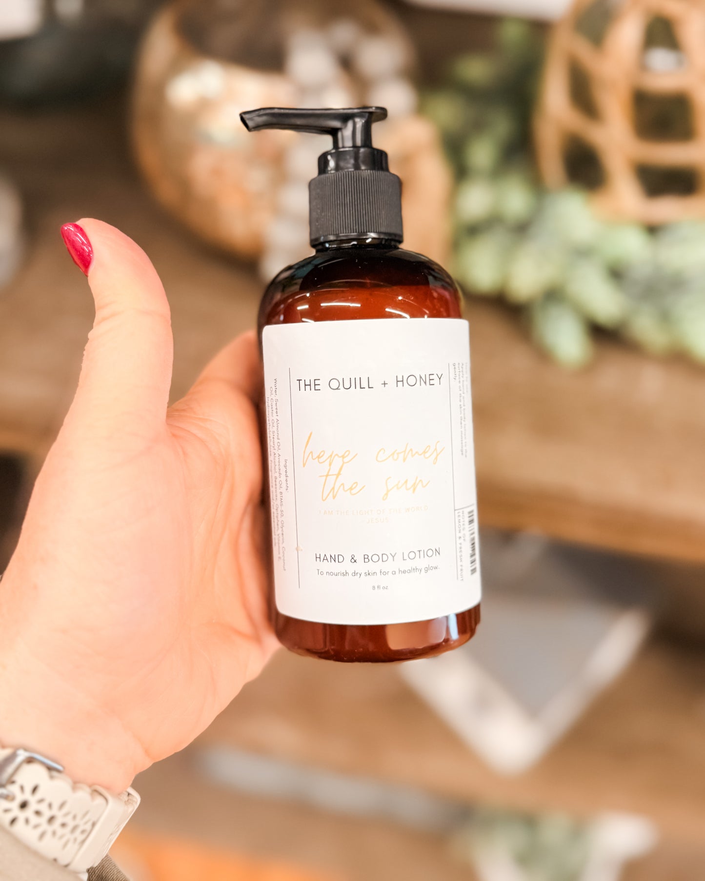 The Quill and Honey Hand + Body Lotion