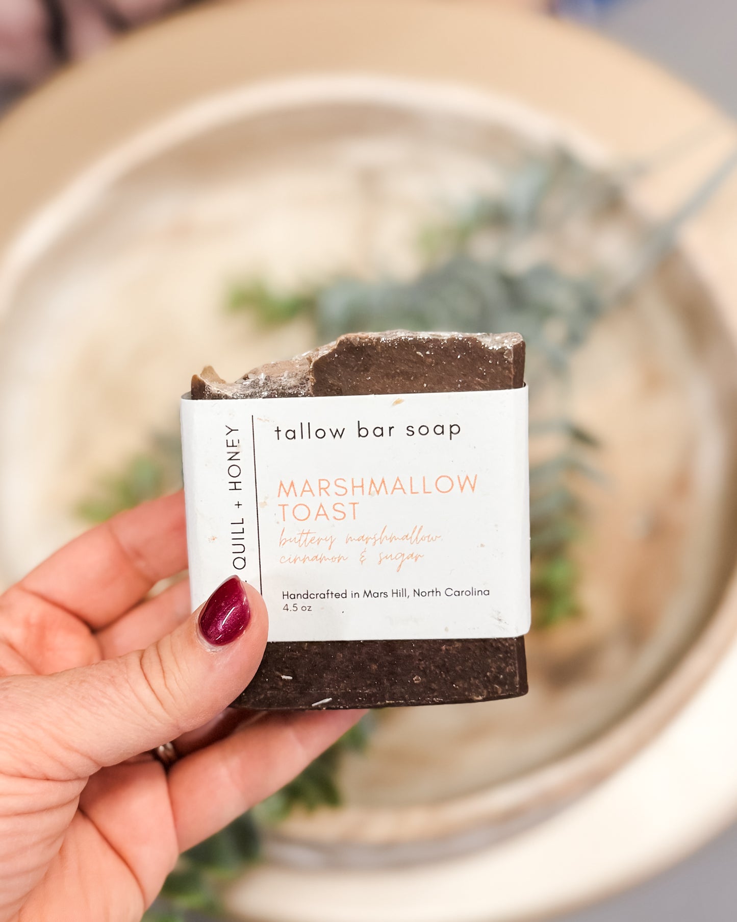 The Quill and Honey Bar Soap