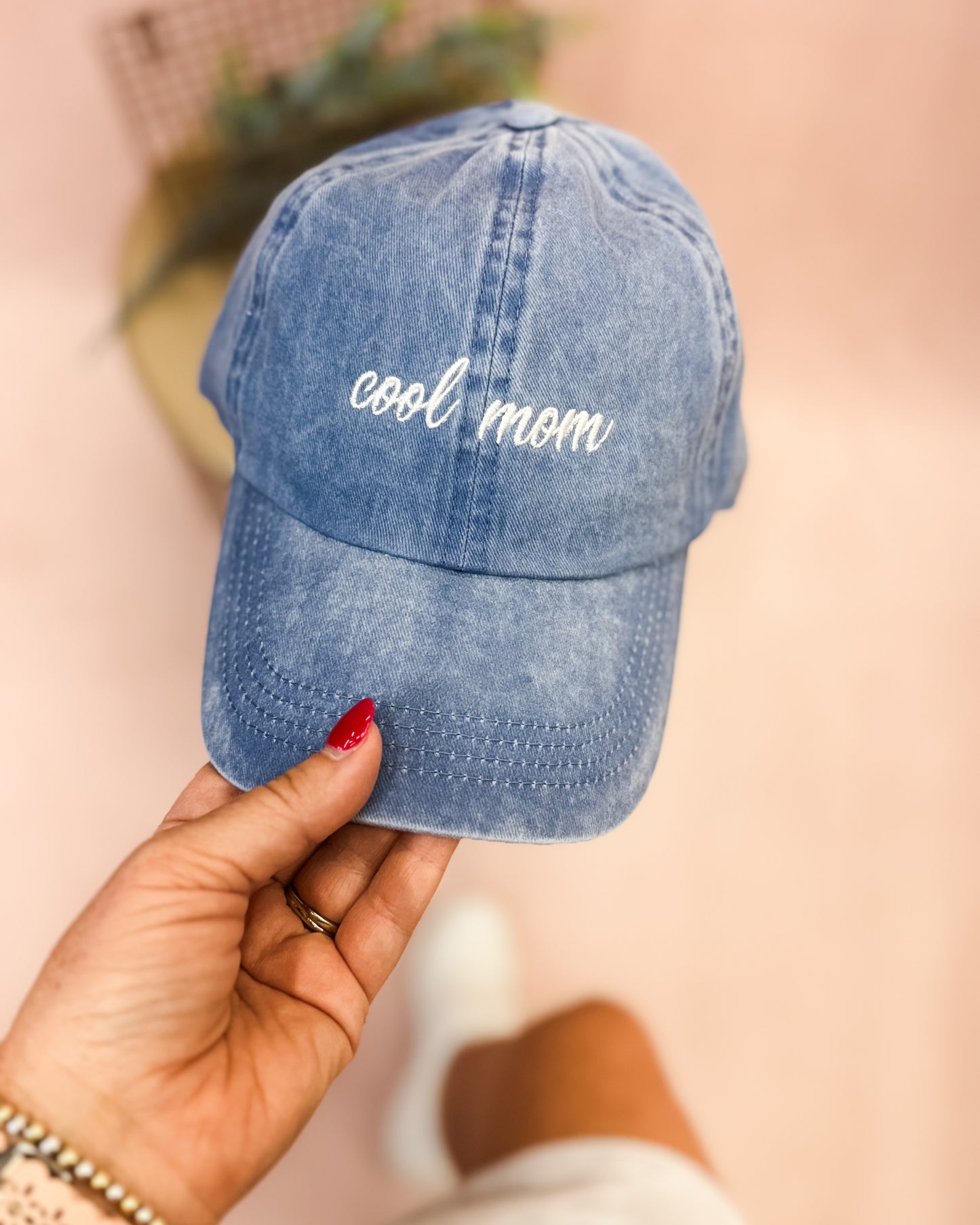 Cool Mom Embroid Baseball Cap