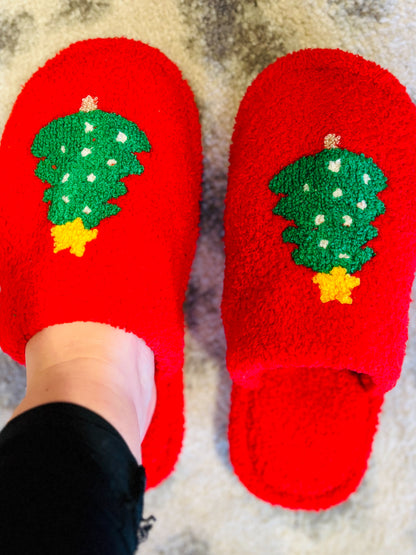 Christmas Plush Slippers
