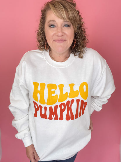 Hello Pumpkin Pullover