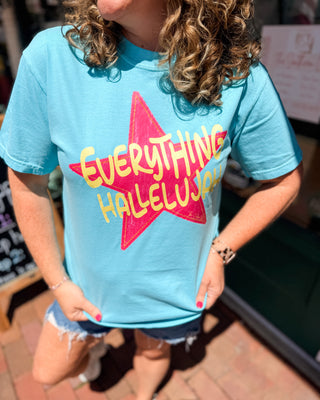 Everything Hallelujah Star Graphic Tee