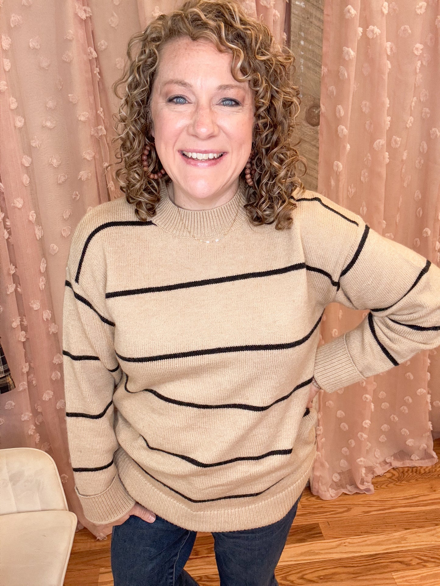 Heart Like Mine Stripe Sweater