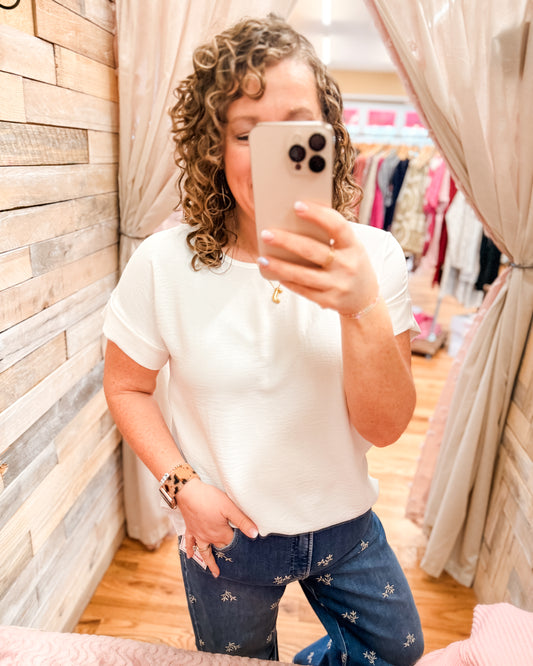 Carefree Charm Lightweight Matte Top