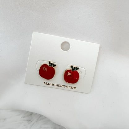 Apple Stud Earrings