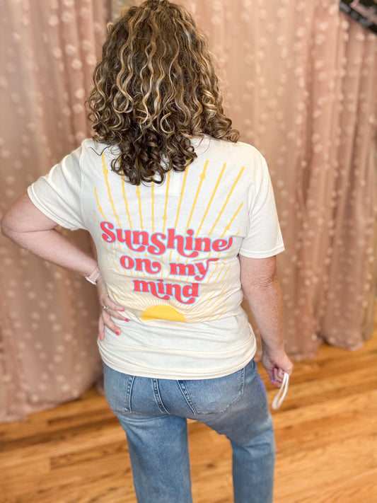 Sunshine On My Mind Graphic Tee