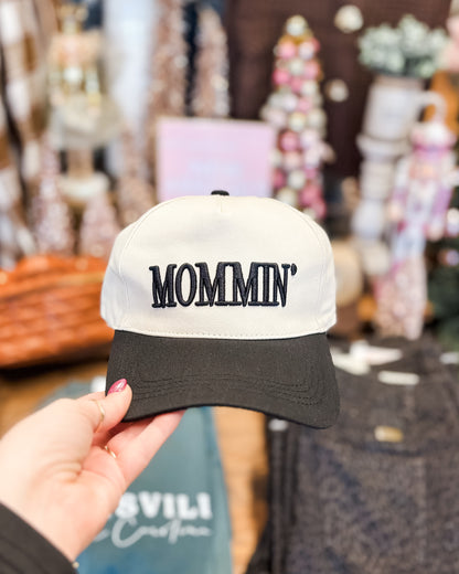 Mommin' Two Tone Canvas Hat