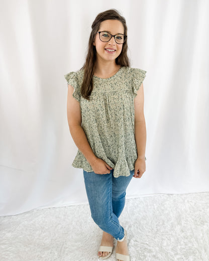 Easy Days Floral Knit Top