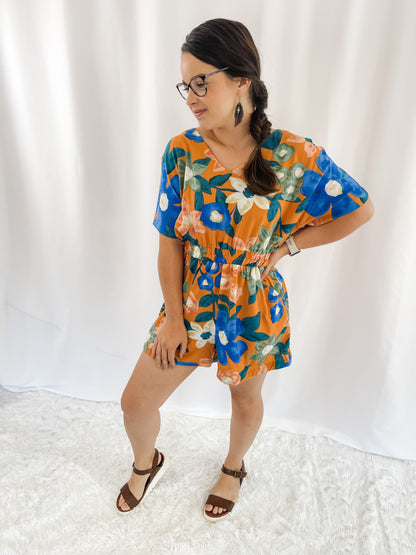 Living Easy Floral Romper