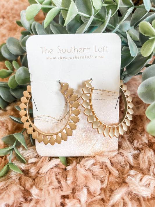 It's All True Hoop Earrings
