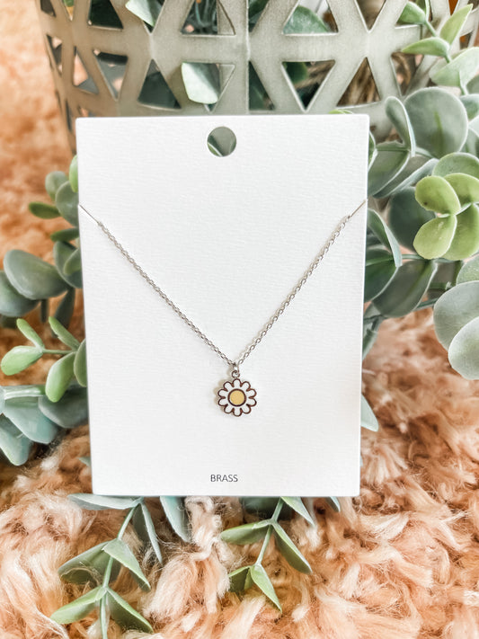 Girl's Daisy Necklace