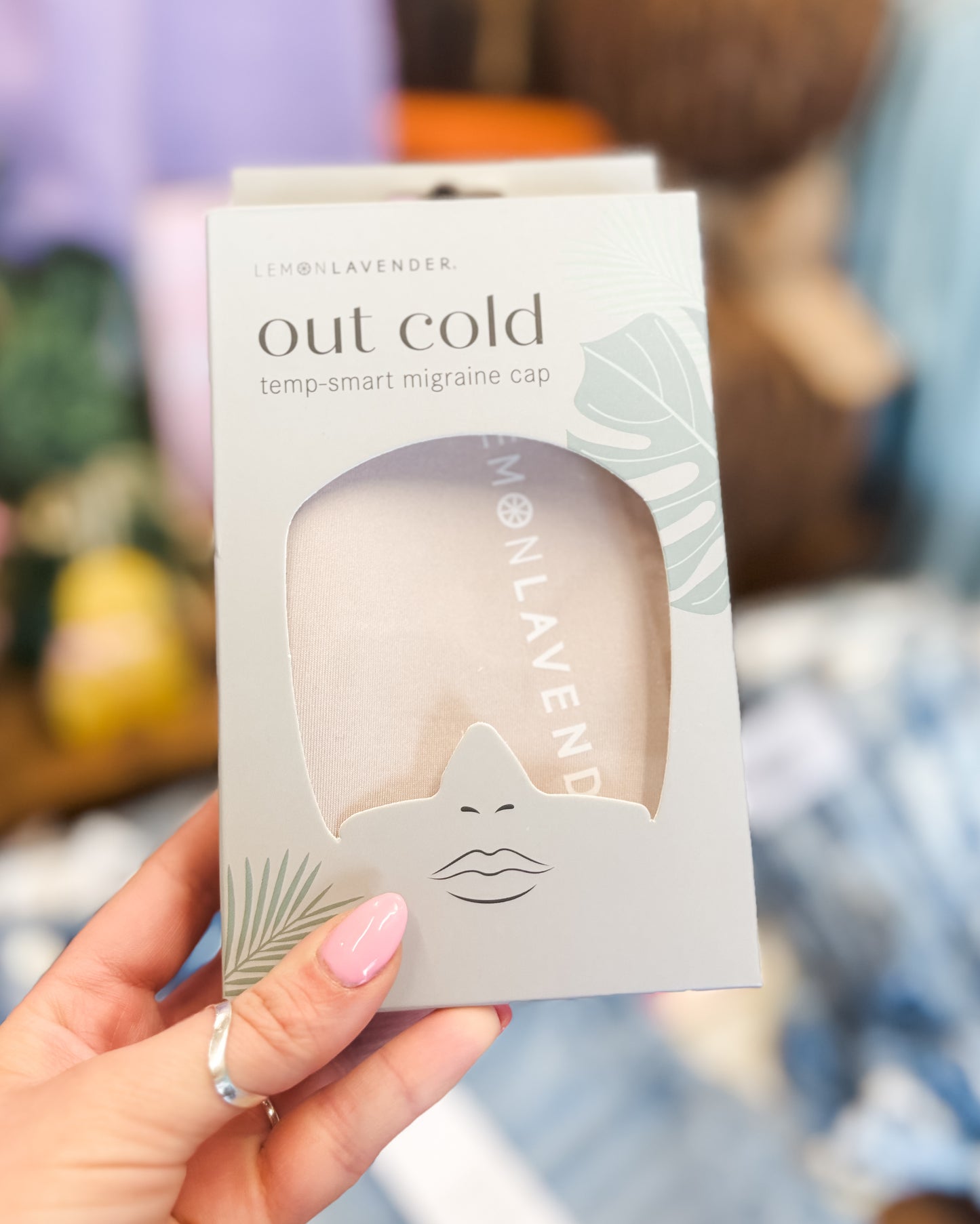 Lemon Lavender Out Cold Migraine Cap