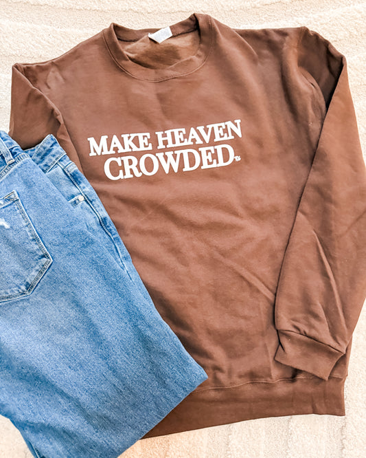 Make Heaven Crowded Puff Ink Pullover
