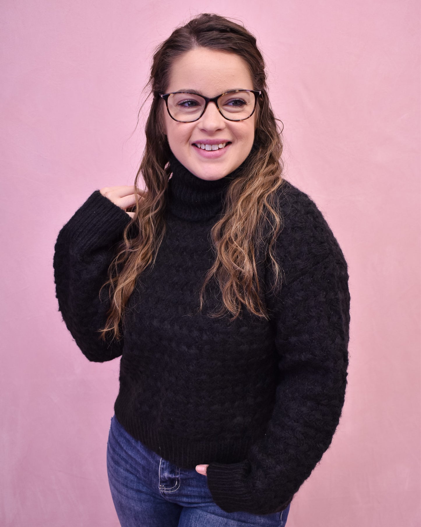 Modern Romance Turtle Neck Top