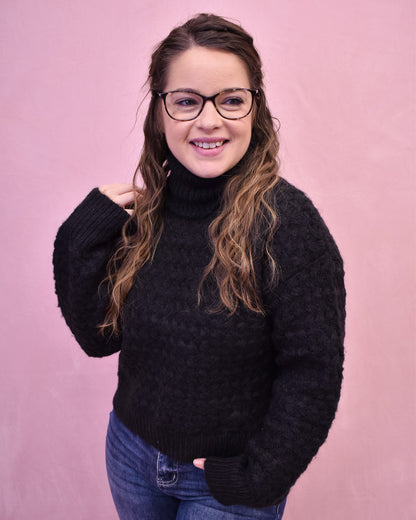 Modern Romance Turtle Neck Top