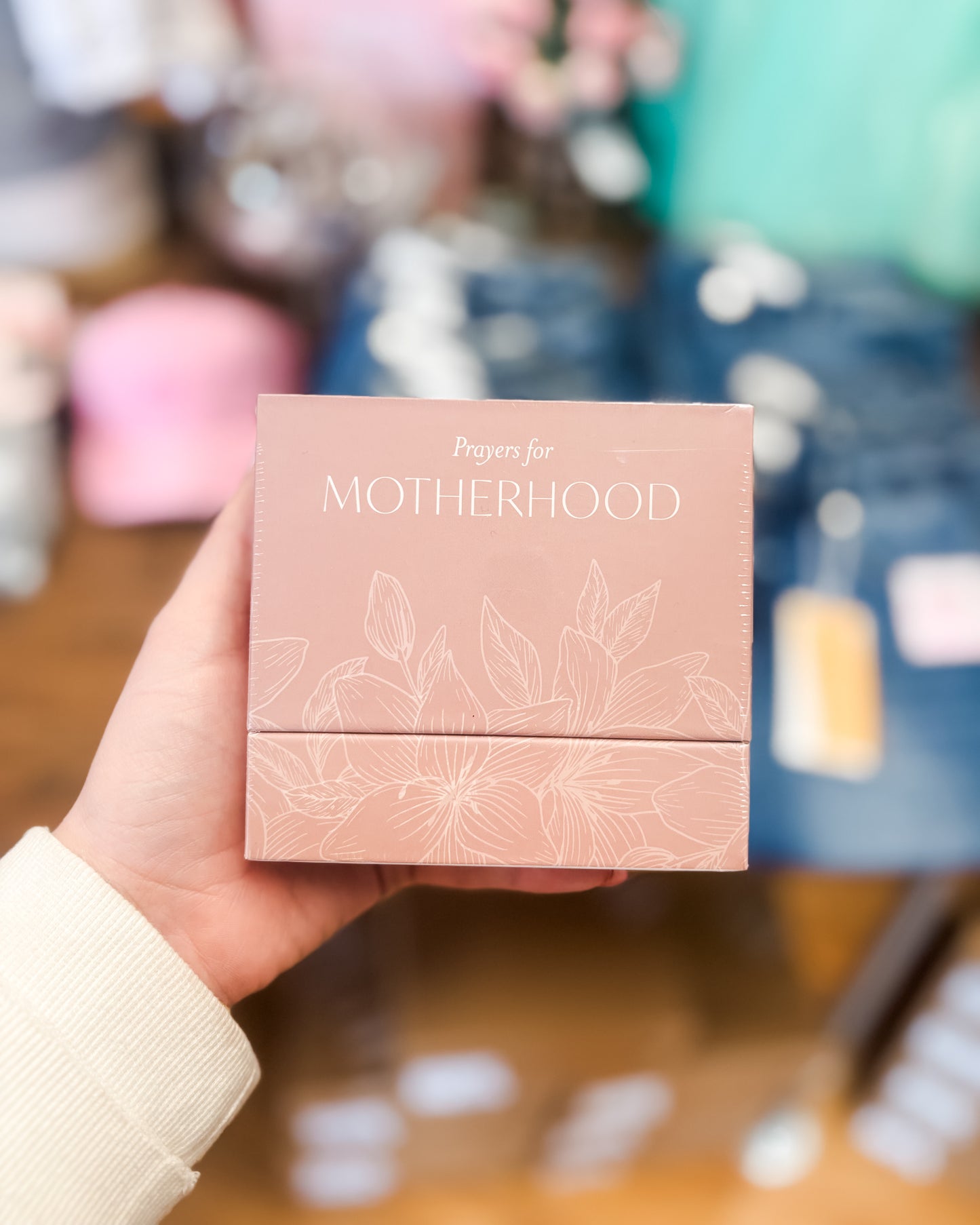 daily Bible study prayer cards for motherhood