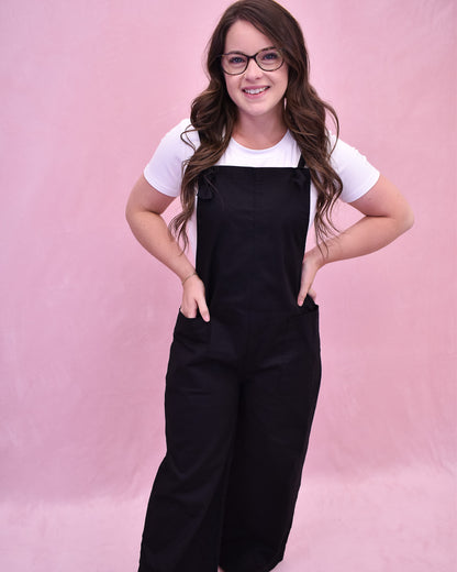 Spring In Your Step Knot Strap Jumpsuit