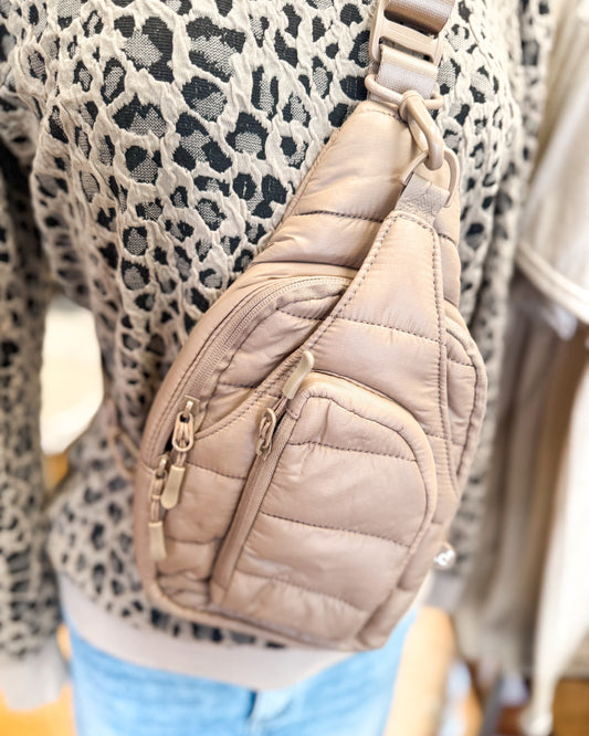 The Puffy Sidekick Cossbody Backpack