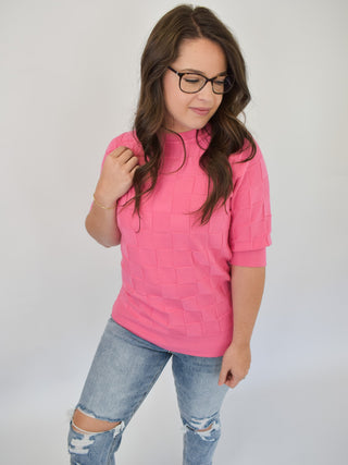 A Little Joy Textured Sweater Top - The Southern Loft