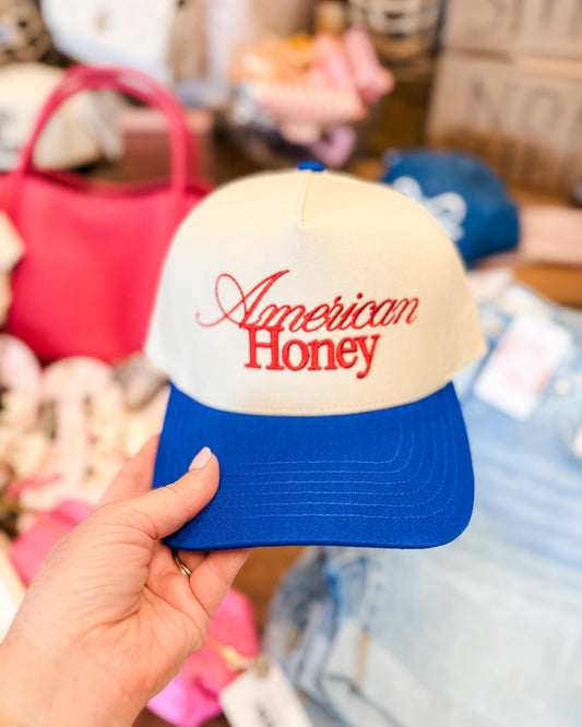 American Honey Embroidered Baseball Hat - The Southern Loft