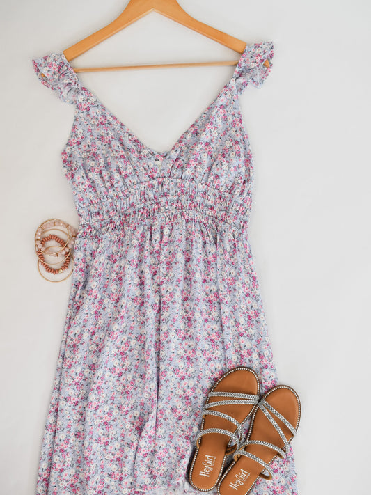 Clean Slate Floral Dress - The Southern Loft
