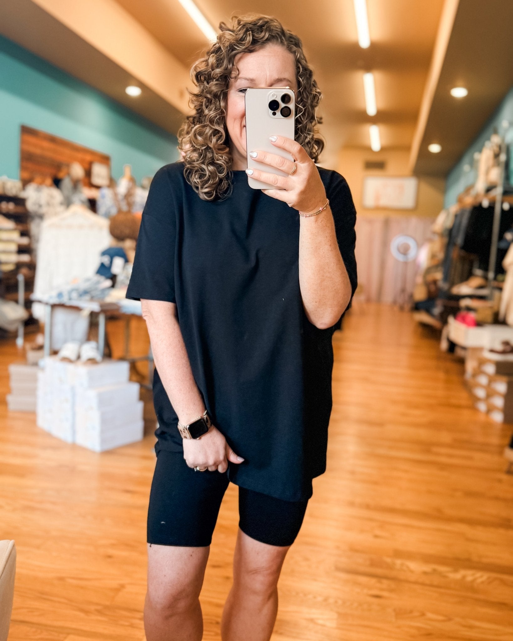Cozy Cues Top & Biker Shorts Set - The Southern Loft