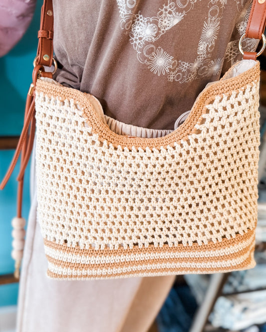 Ella Crochet Crossbody/Tote Bag - The Southern Loft