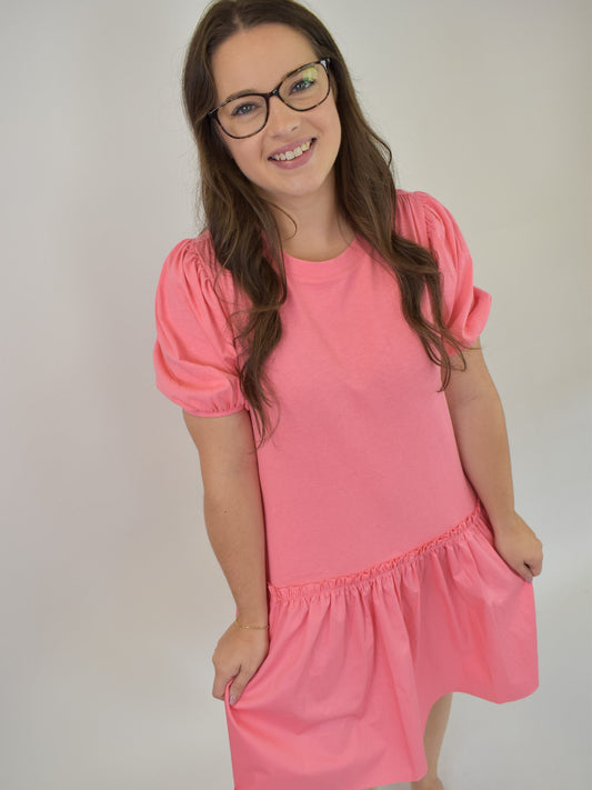 Everyday Love Ruffle Skirt Dress - The Southern Loft