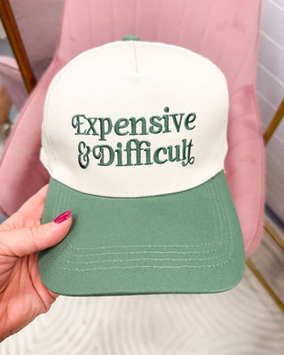 Expensive & Difficult Embroidered Trucker Hat - The Southern Loft
