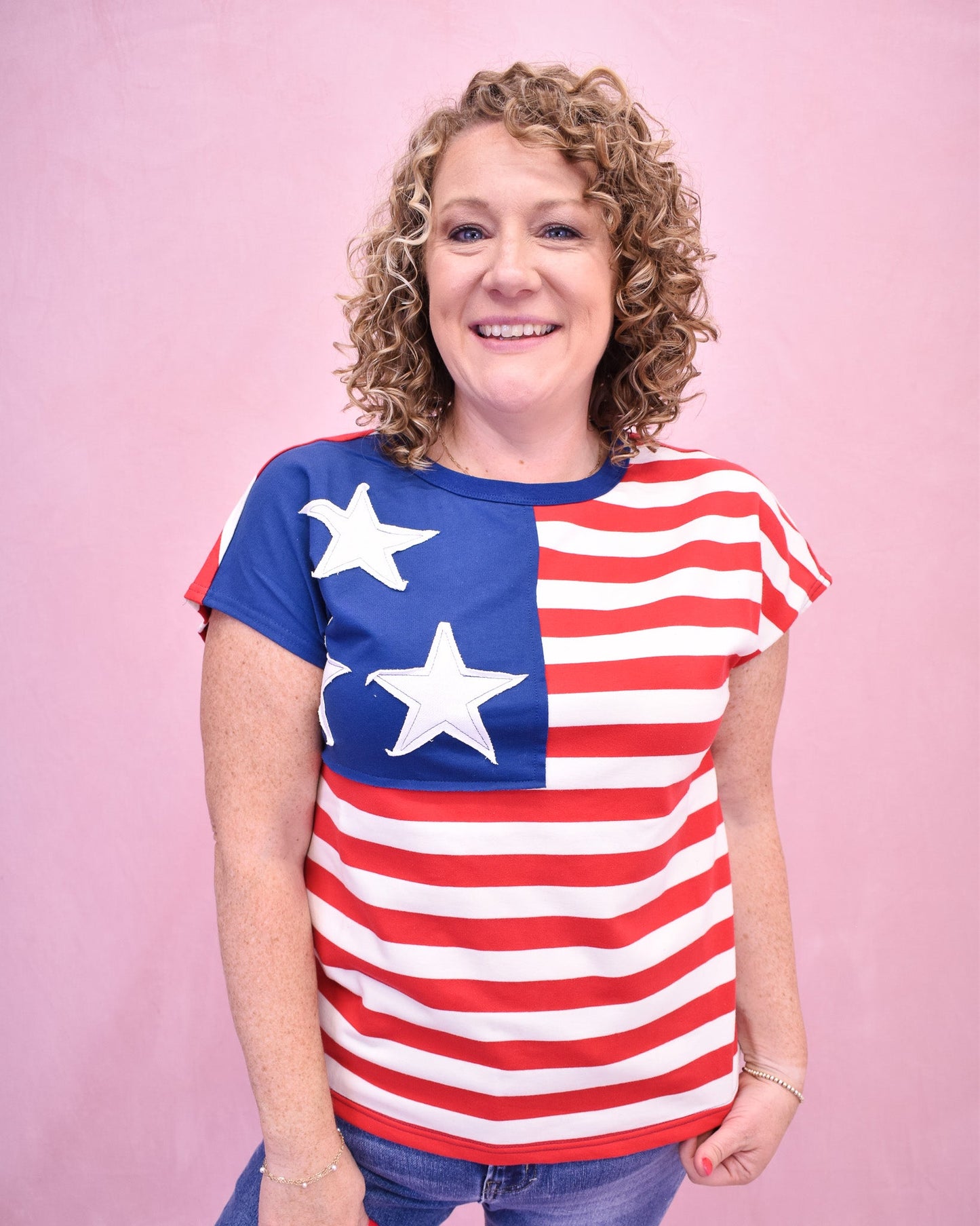Feels Like Freedom Detailed Top - The Southern Loft