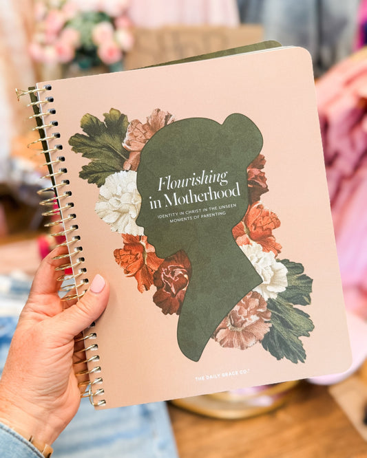Flourishing In Motherhood | A Spiral Bound Bible Study - The Southern Loft