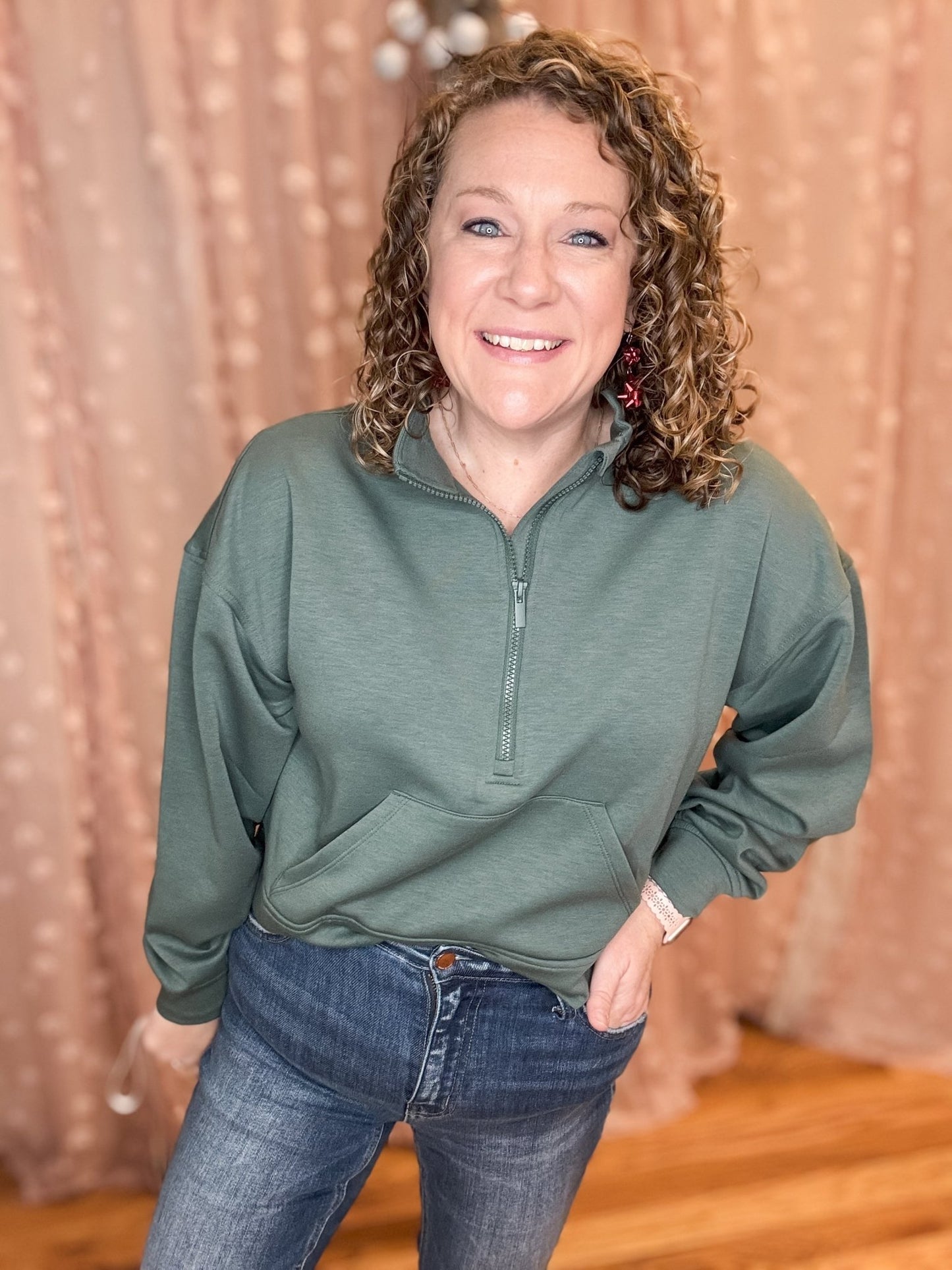 For The Best Cropped Scuba Pullover - The Southern Loft