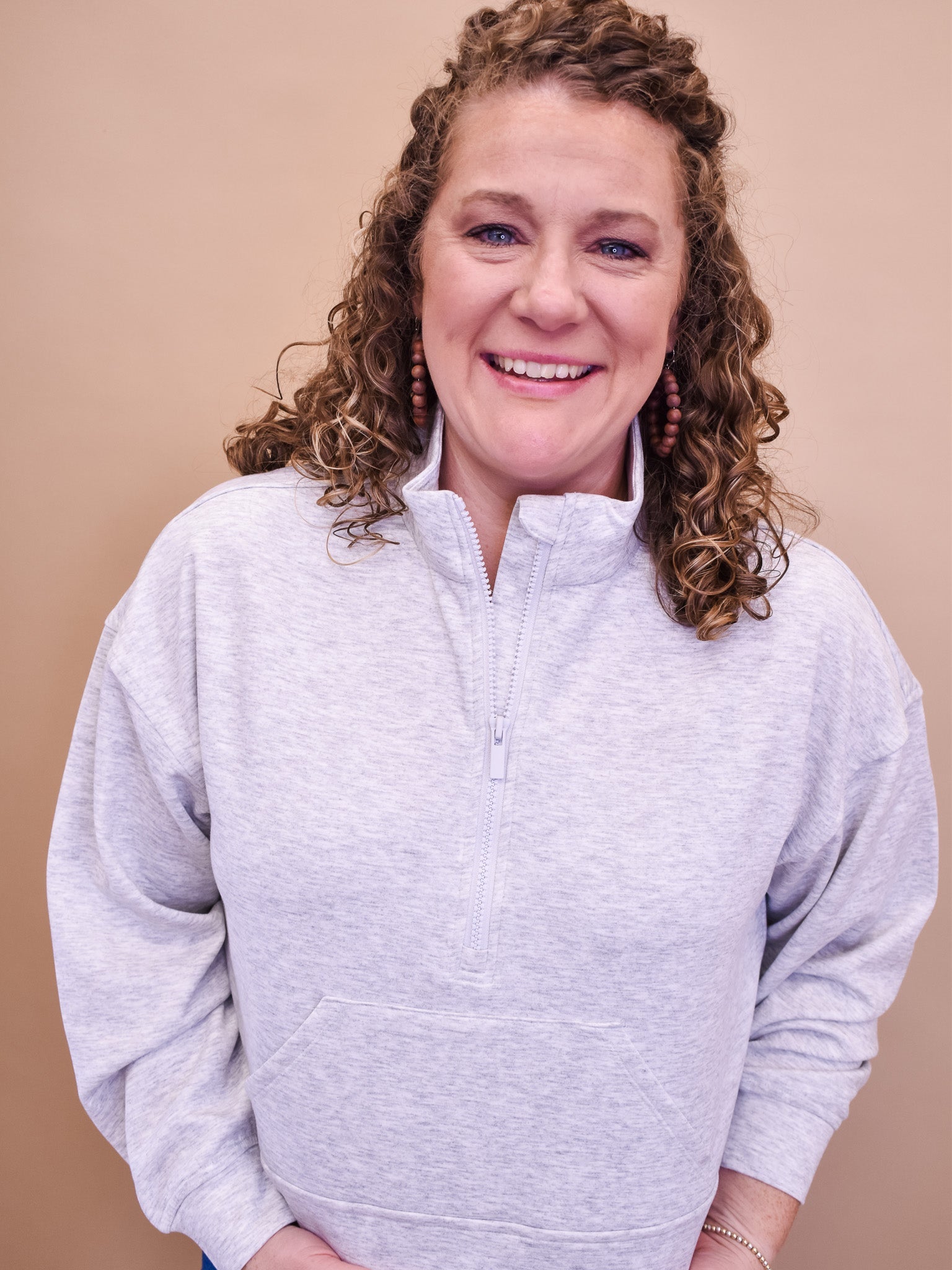 For The Best Cropped Scuba Pullover - The Southern Loft