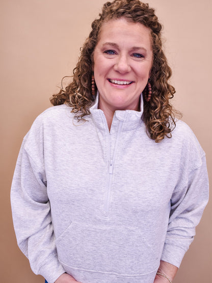 For The Best Cropped Scuba Pullover - The Southern Loft