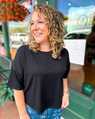 Gameday Basic Ribbed Knit Short Sleeve Top - The Southern Loft