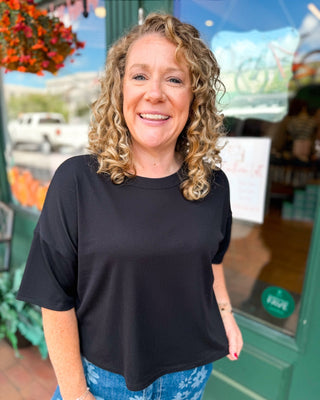 Gameday Basic Ribbed Knit Short Sleeve Top - The Southern Loft