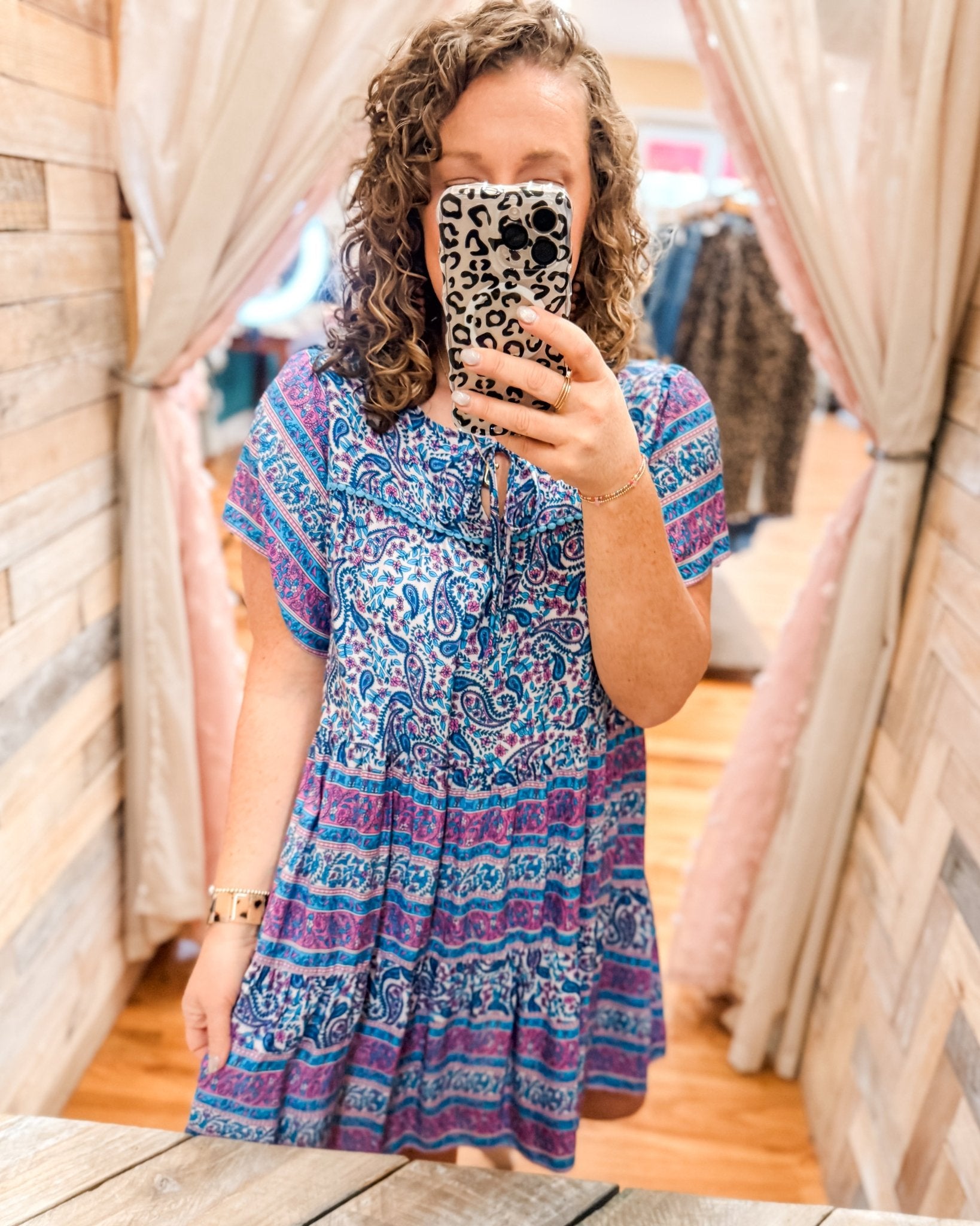 Gate To My Heart Paisley Dress - The Southern Loft