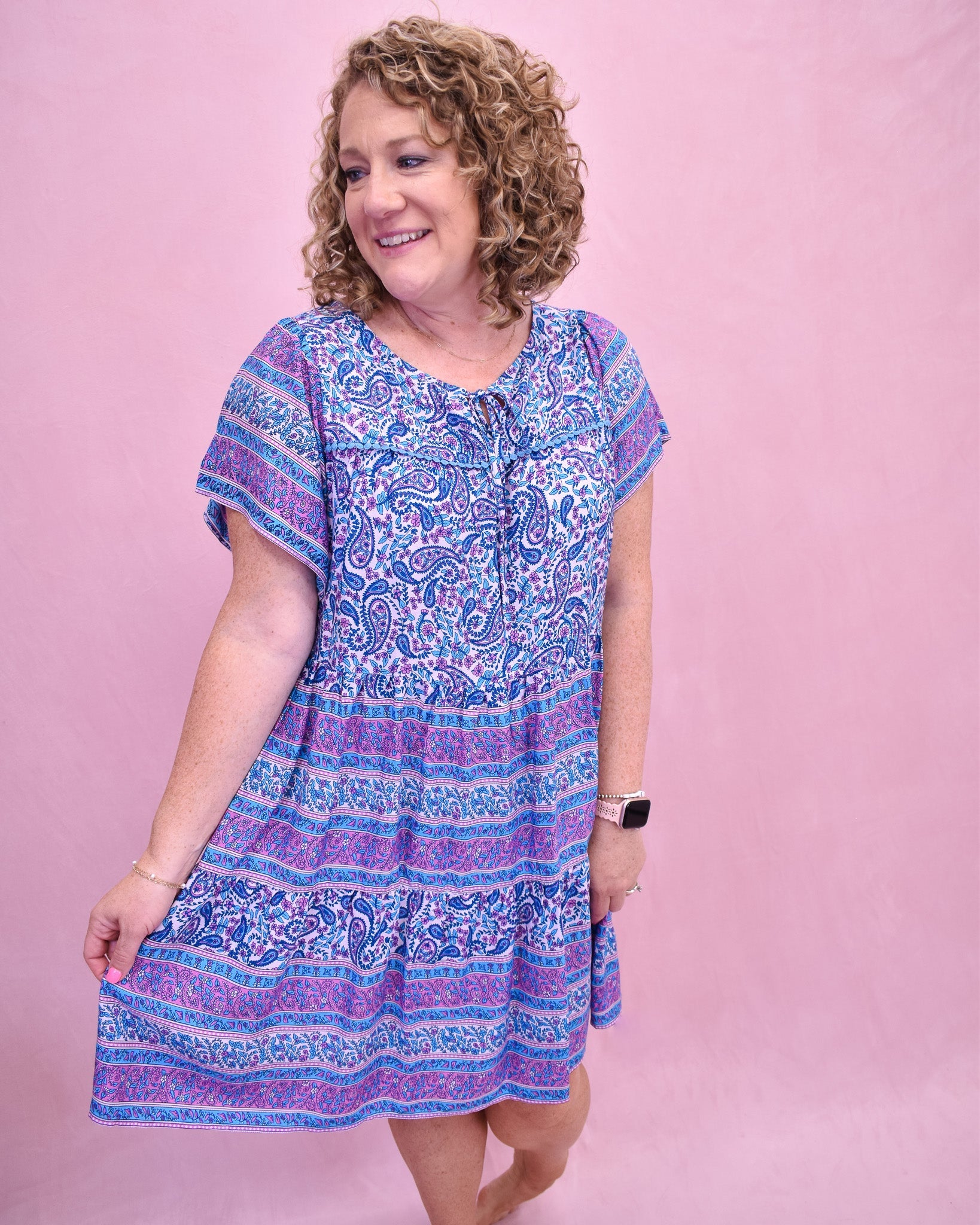 Gate To My Heart Paisley Dress - The Southern Loft